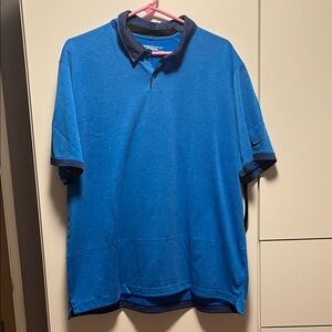 Nike Men's Classic Blue Polo Shirt